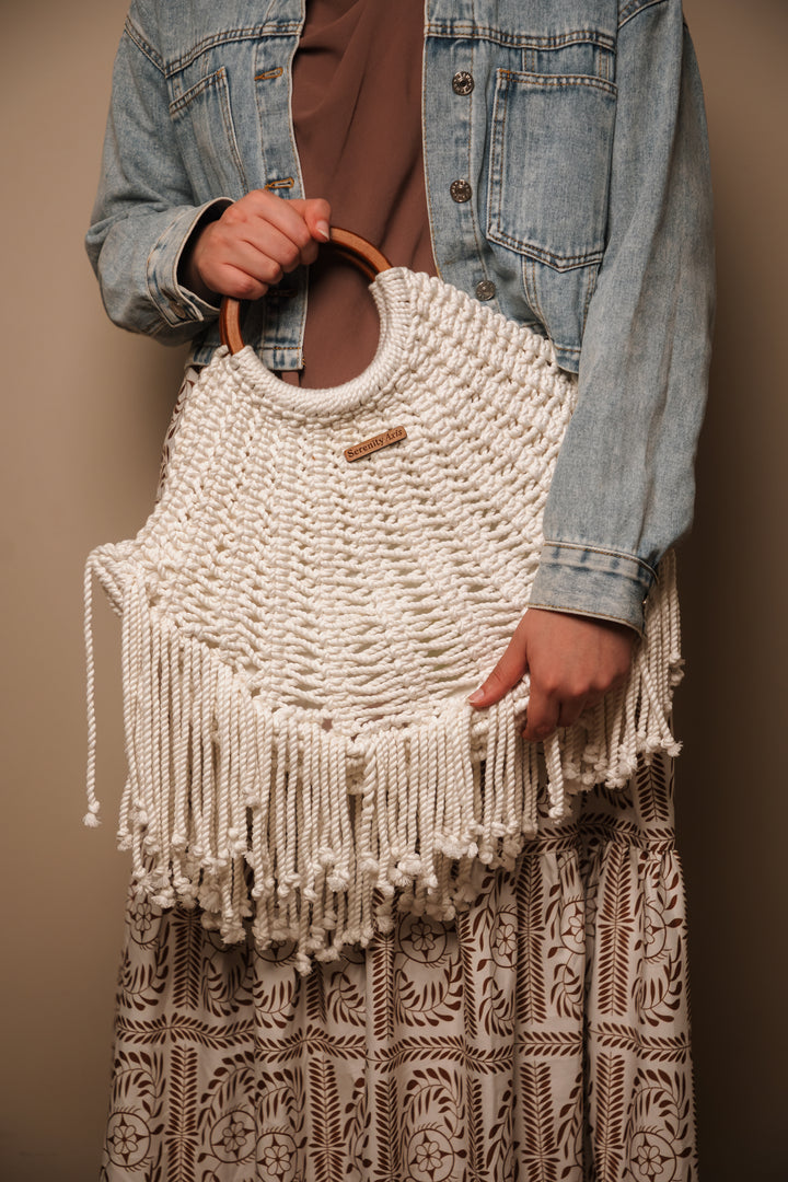 crochet yarn bag