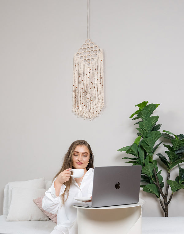 macrame wall hanging